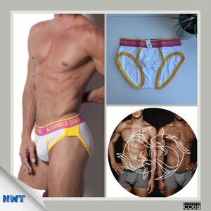 Alexander Cobb - Men's Slip White Brief